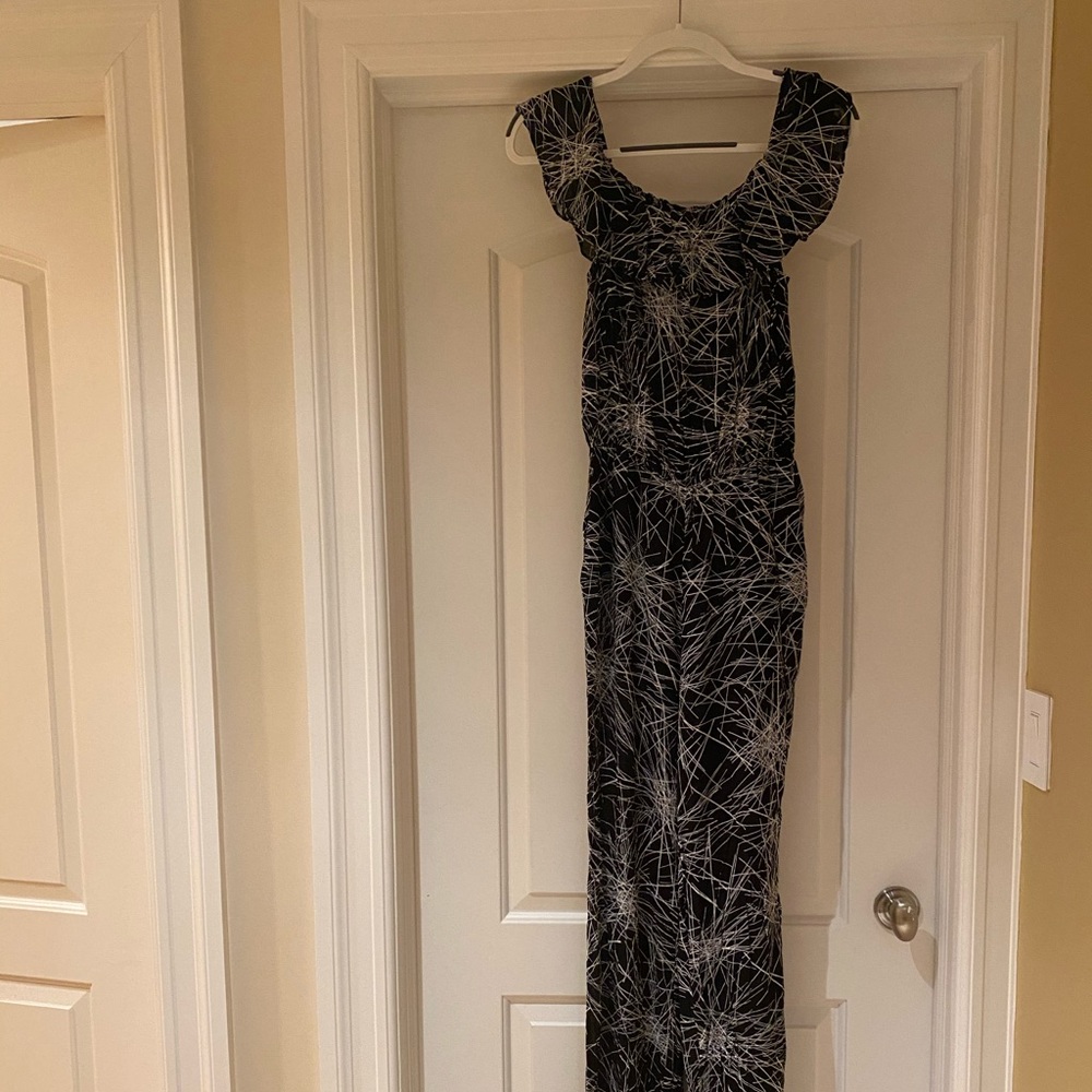 DVF off the shoulder jumpsuit